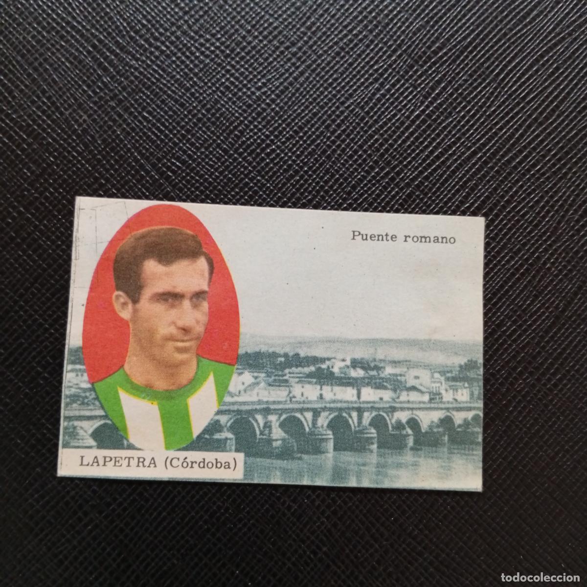 Cromos de f&uacute;tbol: LAPETRA CORDOBA FHER 1963 1964 CROMO FUTBOL 63 64 LIGA - DESPEGADO - A171 PG532