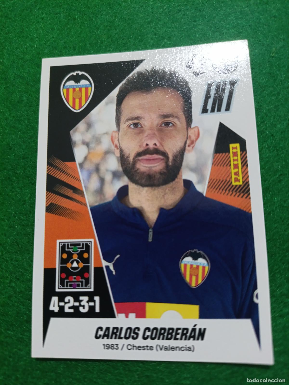 Cromos de f&uacute;tbol: LIGA ESTE 2025 2026 VALENCIA CF N&ordm;2 CARLOS CORBERAN