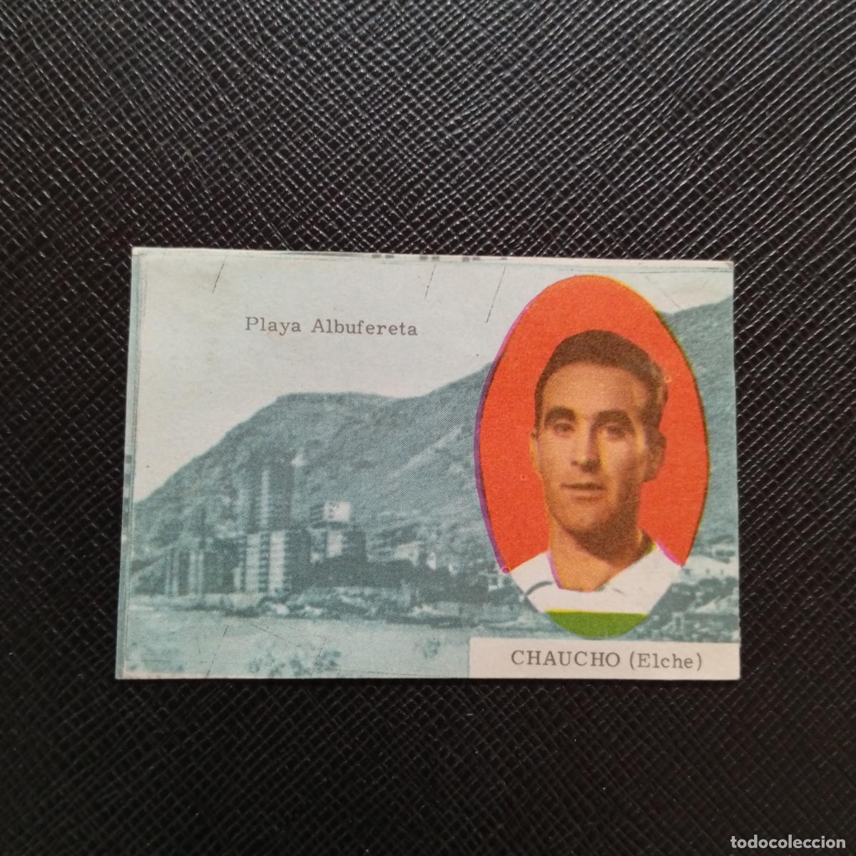 Cromos de f&uacute;tbol: CHAUCHO ELCHE FHER 1963 1964 CROMO FUTBOL 63 64 LIGA - DESPEGADO - A77 PG4