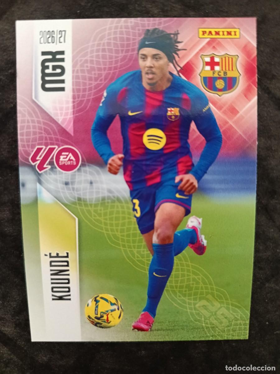 Cromos de f&uacute;tbol: MGK 2026/27 MEGACRACKS PANINI. #76 KOUND&Eacute;. FC.BARCELONA