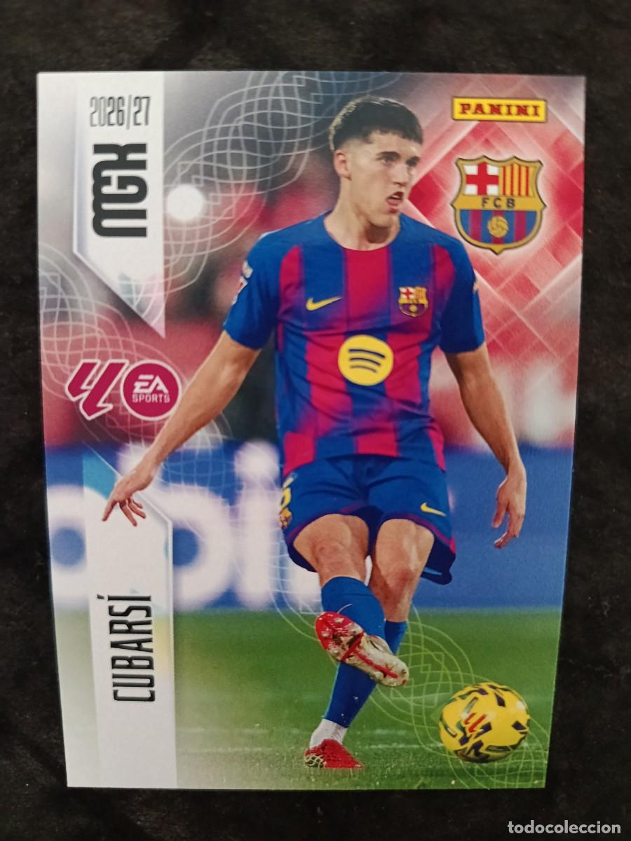 Cromos de f&uacute;tbol: MGK 2026/27 MEGACRACKS PANINI. #78 CUBARS&Iacute;. FC.BARCELONA