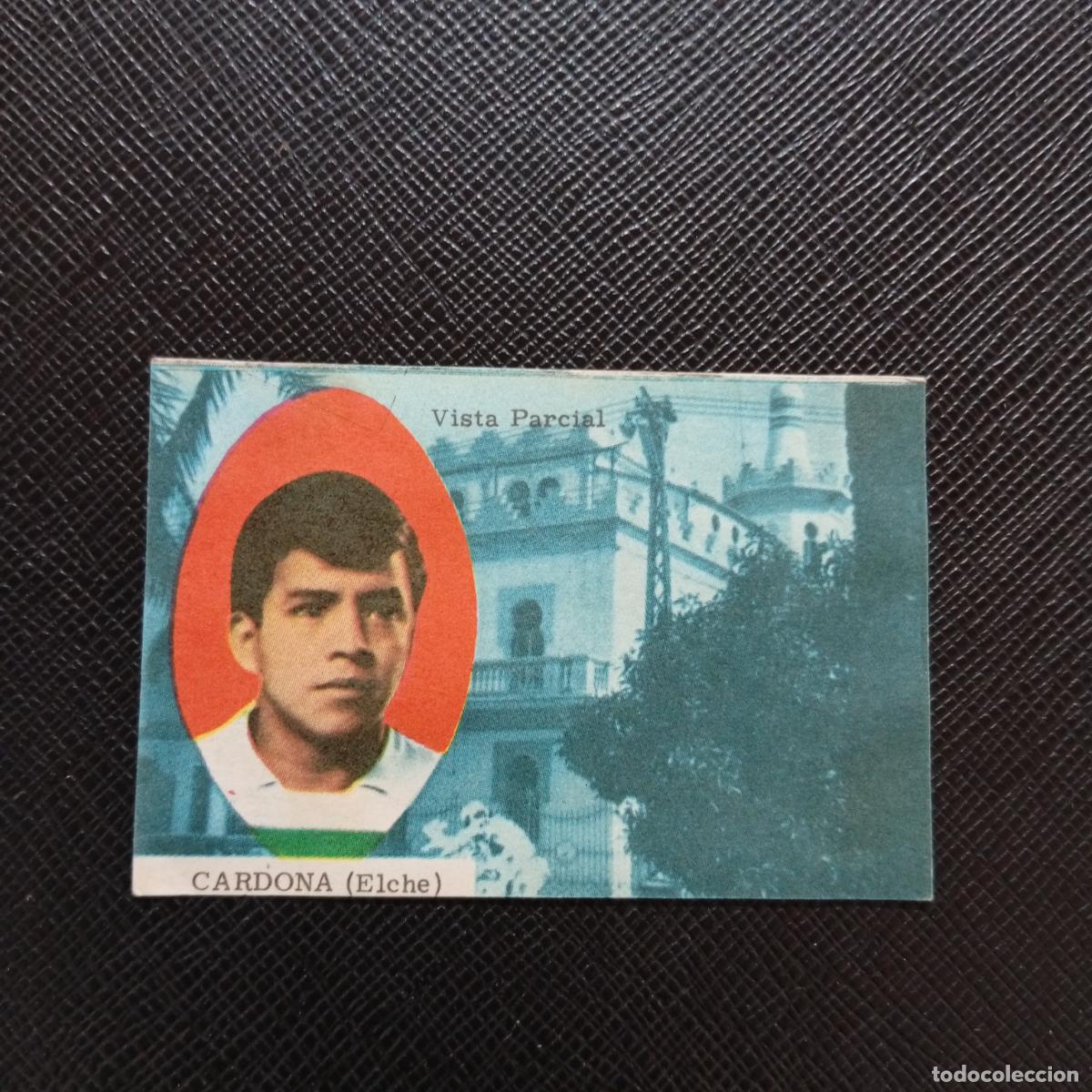 Cromos de f&uacute;tbol: CARDONA ELCHE FHER 1963 1964 CROMO FUTBOL 63 64 LIGA - DESPEGADO - A77 PG20