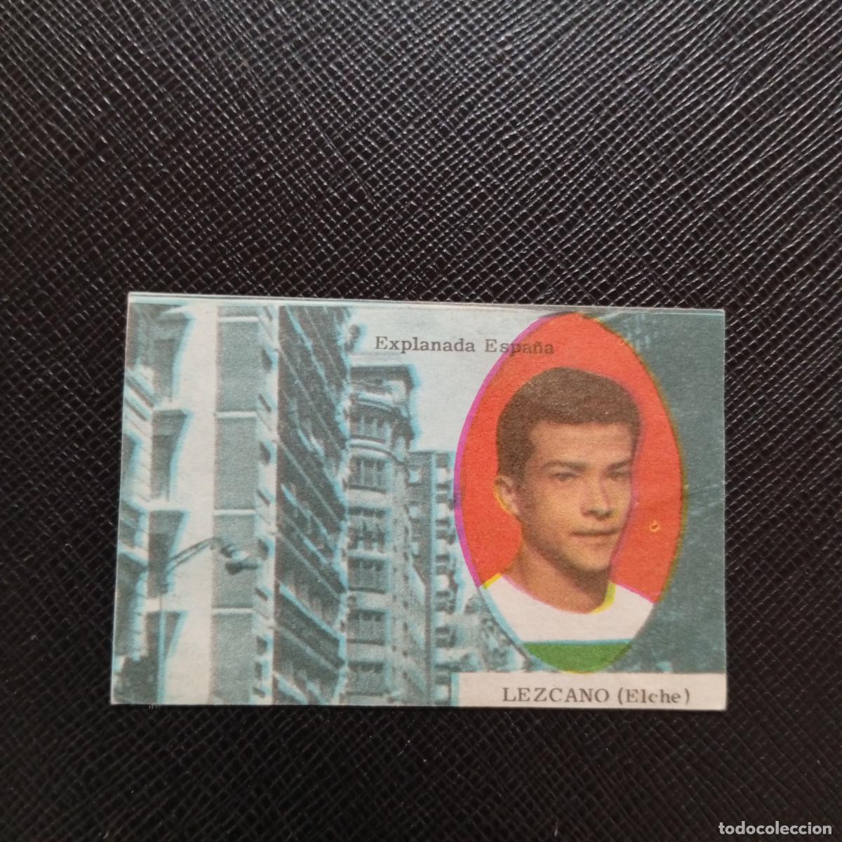 Cromos de f&uacute;tbol: LEZCANO ELCHE FHER 1963 1964 CROMO FUTBOL 63 64 LIGA - DESPEGADO - A77 PG26