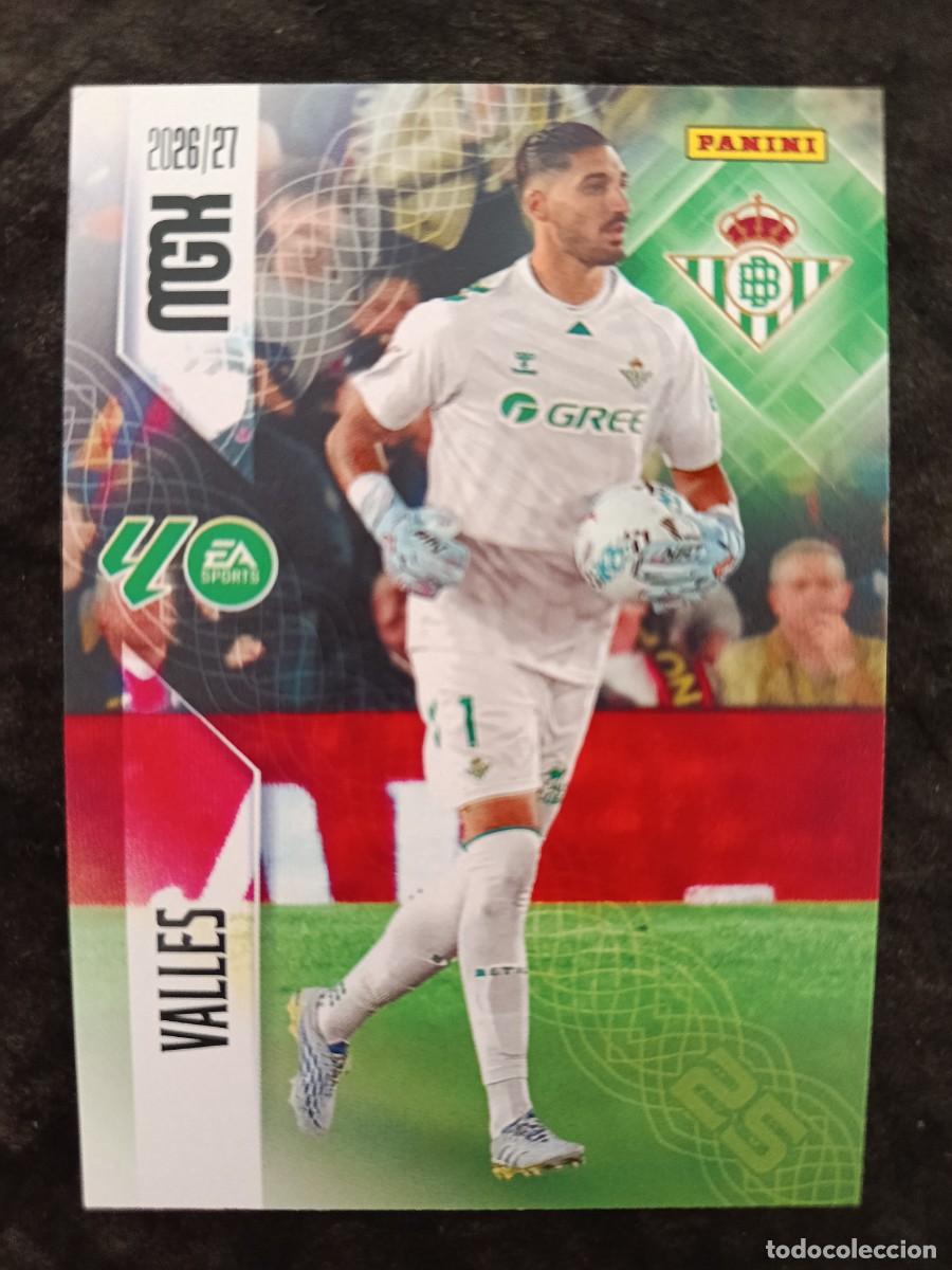Cromos de f&uacute;tbol: MGK 2026/27 MEGACRACKS PANINI. #92 VALLES. R.BETIS