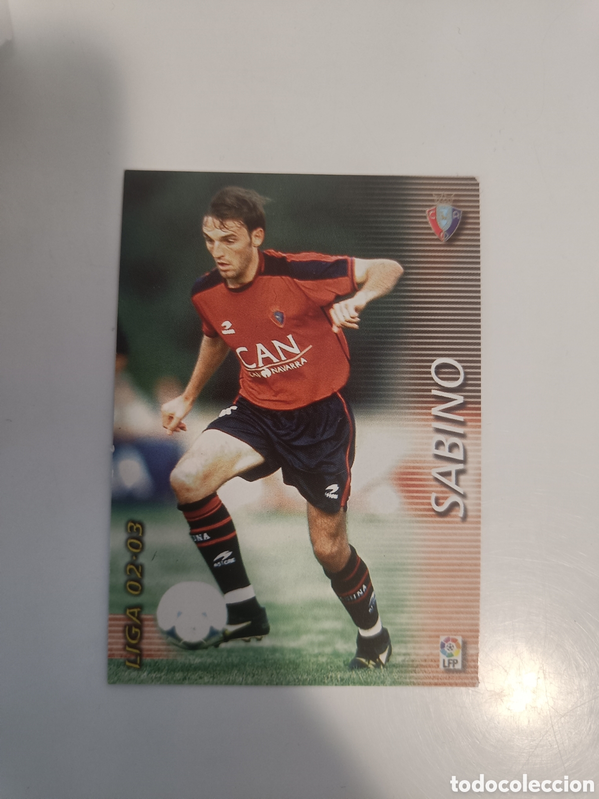 Cromos de f&uacute;tbol: Megafichas 2002-2003 n&ordm; 216 Sabino