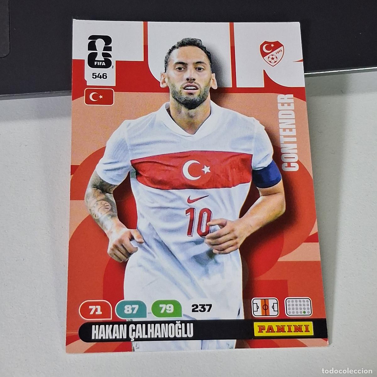 Cromos de f&uacute;tbol: B55 546 HAKAN CALHANOGLU TURQUIA TURQUEY CONTENDER PANINI ADRENALYN FIFA WORLD CUP 26 2026 CARD