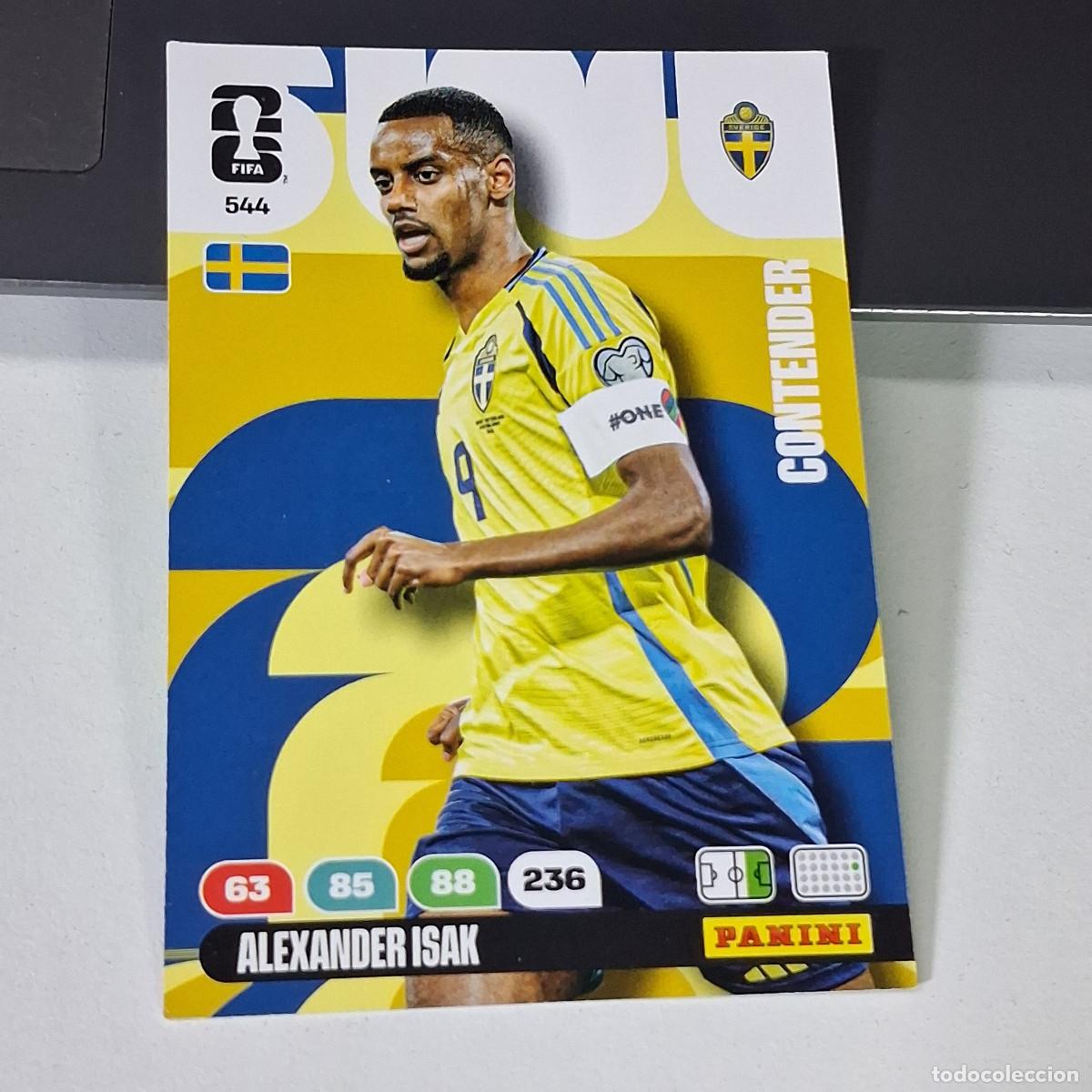 Cromos de f&uacute;tbol: B55 544 ALEXANDER ISAK SUECIA SWEDEN CONTENDER PANINI ADRENALYN FIFA WORLD CUP 26 2026 CARD