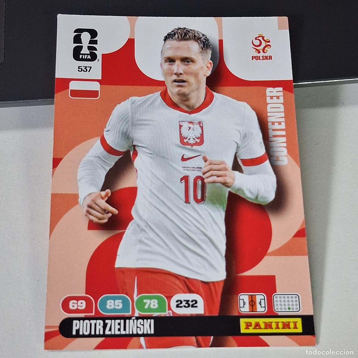 Cromos de f&uacute;tbol: B55 537 PIOTR ZIELIŃSKI POLONIA POLAND CONTENDER PANINI ADRENALYN FIFA WORLD CUP 26 2026 CARD