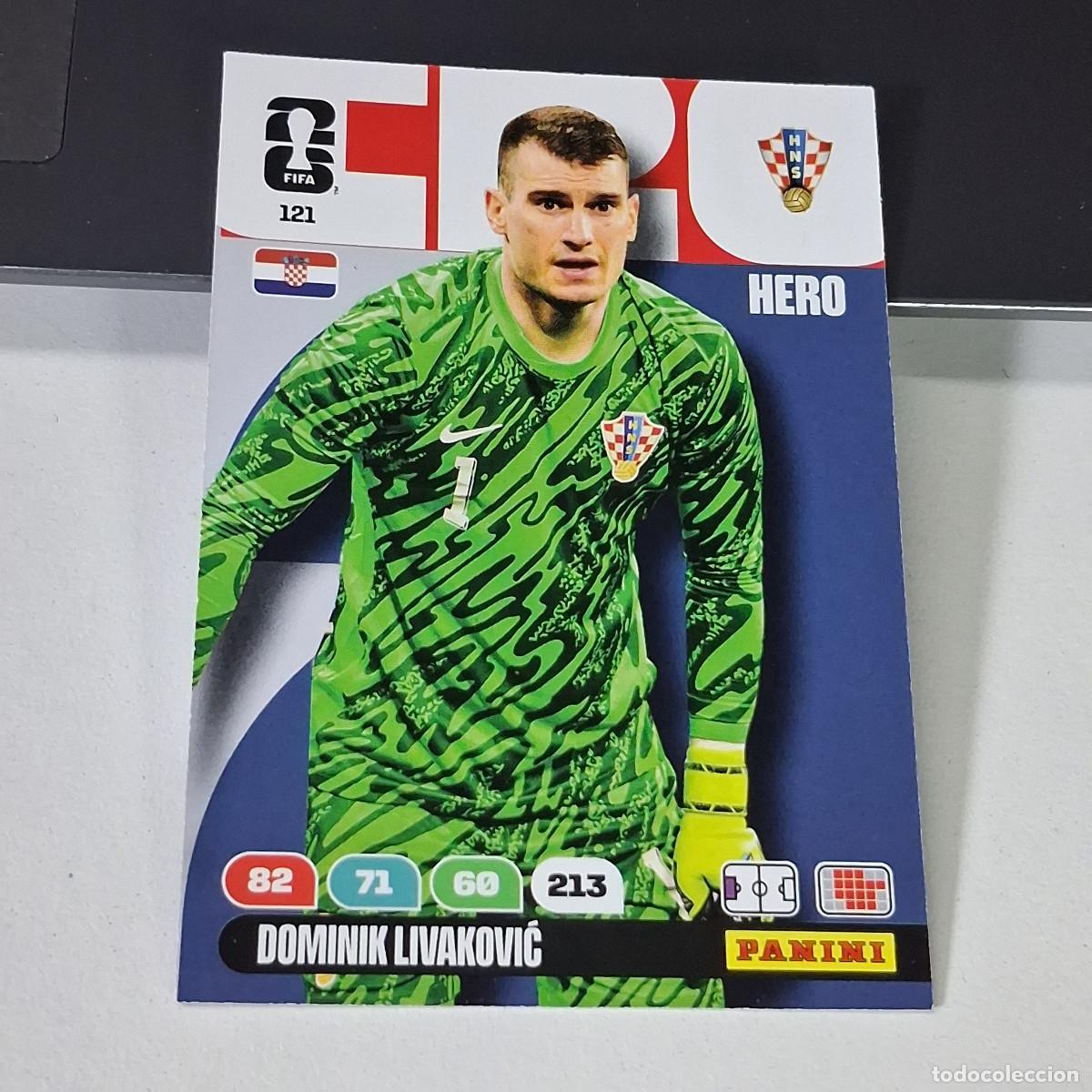 Cromos de f&uacute;tbol: B55 121 DOMINIK LIVAKOVIĆ CROACIA CROATIA HERO HERO PANINI ADRENALYN FIFA WORLD CUP 26 2026 CARD