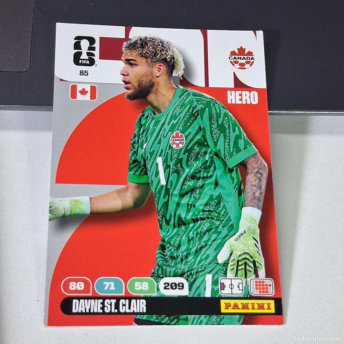 Cromos de f&uacute;tbol: B55 85 DAYNE ST. CLAIR CANADA HERO PANINI ADRENALYN FIFA WORLD CUP 26 2026 CARD