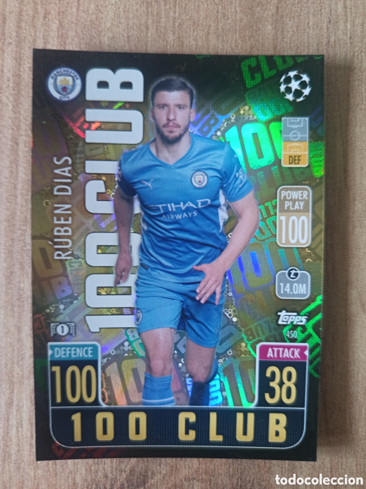Cromos de f&uacute;tbol: 450 Rub&eacute;n D&iacute;as CHAMPIONS LEAGUE MATCH ATTAX TOPPS 2021-2022 21-22