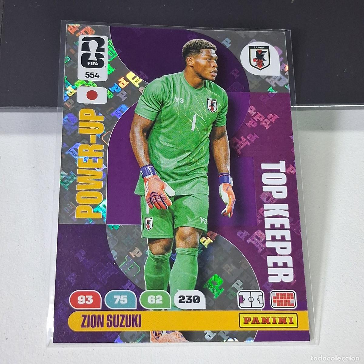 Cromos de f&uacute;tbol: B55 554 ZION SUZUKI JAPON TOP KEEPER JAPAN PANINI ADRENALYN FIFA WORLD CUP 26 2026 CARD
