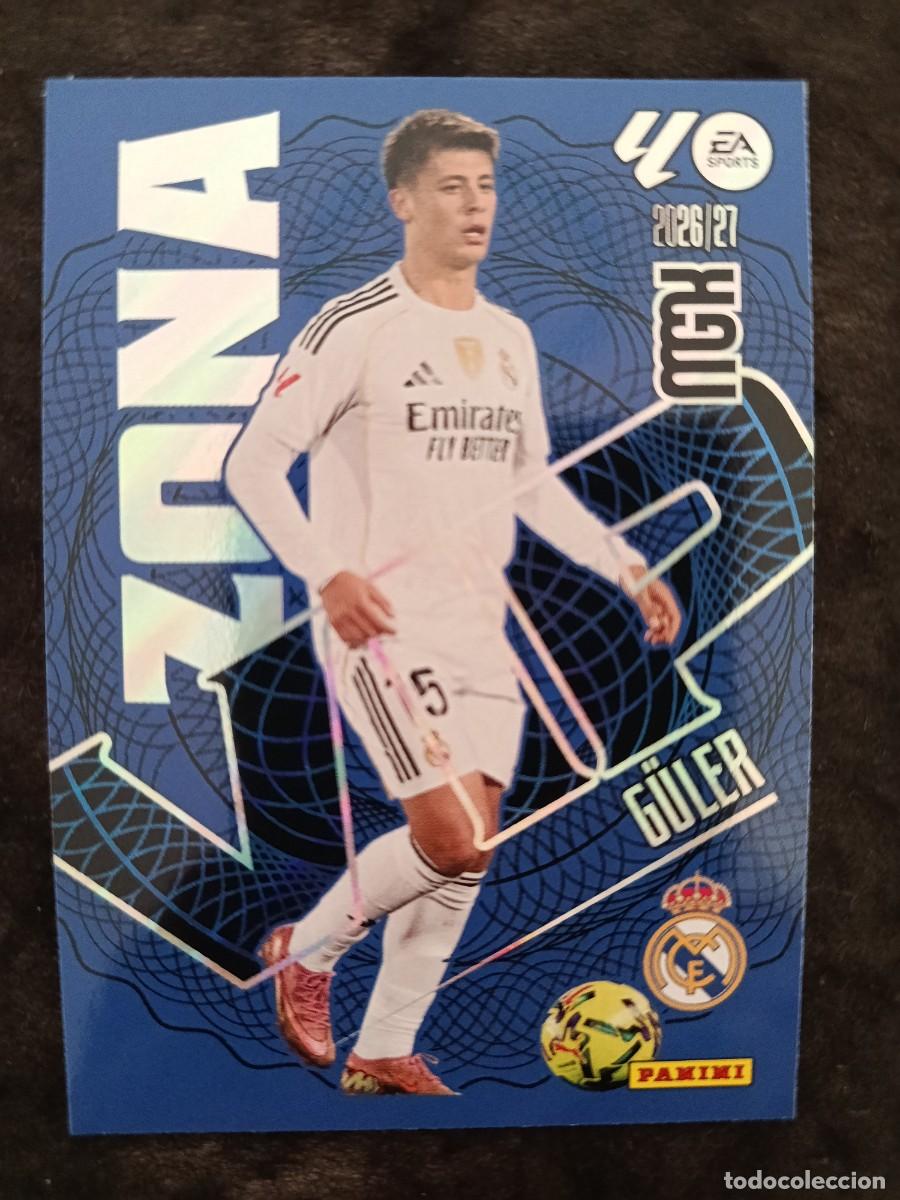 Cromos de f&uacute;tbol: MGK 2026/27 MEGACRACKS PANINI. #396 G&Uuml;LER &rdquo;ZONA VIP&rdquo;. R.MADRID