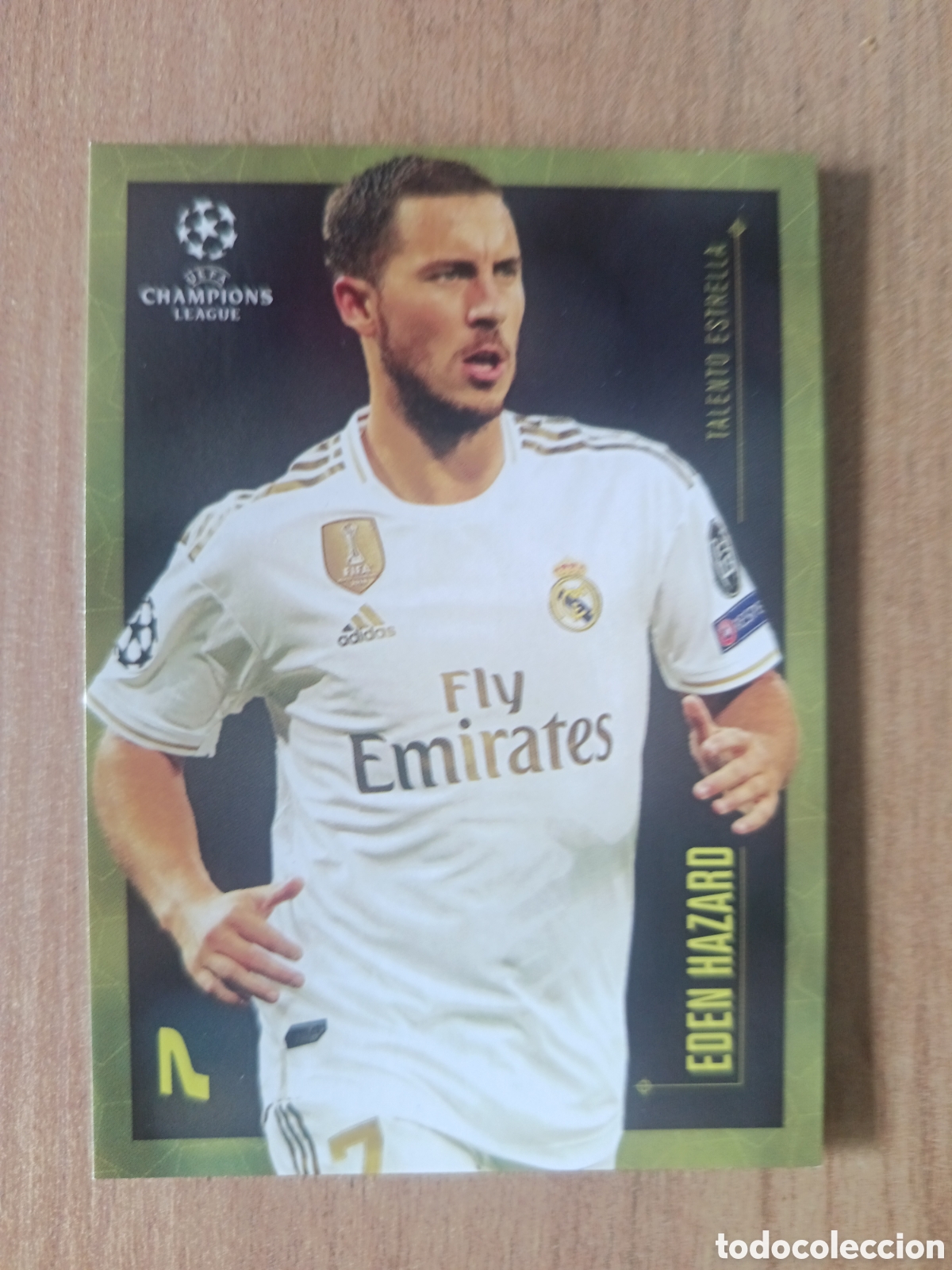 Cartes &agrave; collectionner de Football: Eden Hazard ALISSON BECKER CARTA CARD DISE&Ntilde;O LEO MESSI BARCELONA BAR&Ccedil;A TOPPS CHAMPIONS LEAGUE
