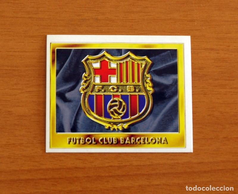 Cromos de f&uacute;tbol: F&uacute;tbol Club Barcelona - Escudo - Ediciones Este Liga 1995-1996, 95-96 - Nunca Pegado