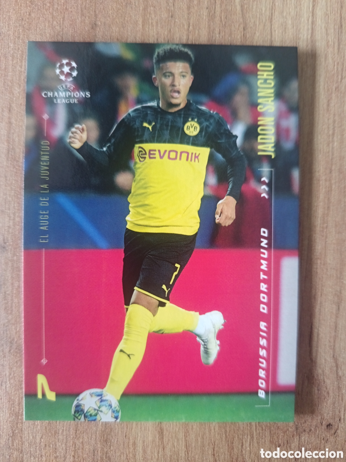 Cromos de f&uacute;tbol: Sancho ALISSON BECKER CARTA CARD DISE&Ntilde;O LEO MESSI BARCELONA BAR&Ccedil;A TOPPS CHAMPIONS LEAGUE