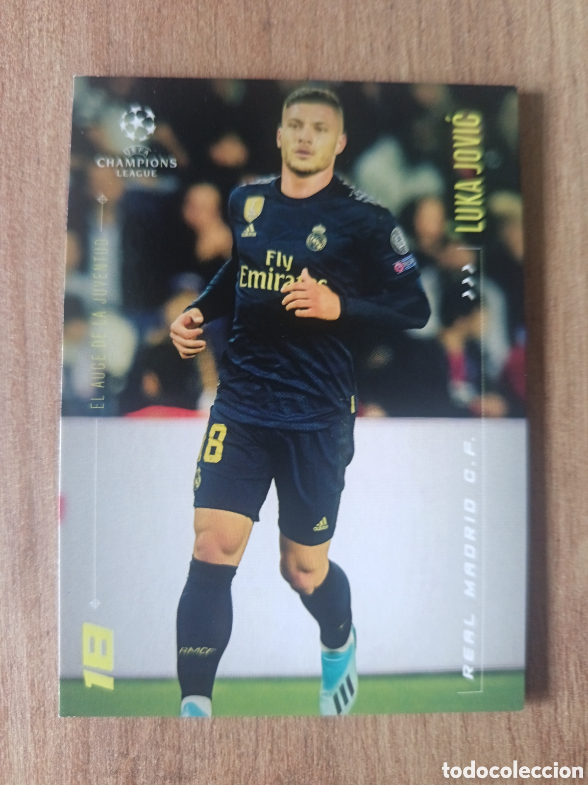 Cromos de f&uacute;tbol: Luka jovic ALISSON BECKER CARTA CARD DISE&Ntilde;O LEO MESSI BARCELONA BAR&Ccedil;A TOPPS CHAMPIONS LEAGUE