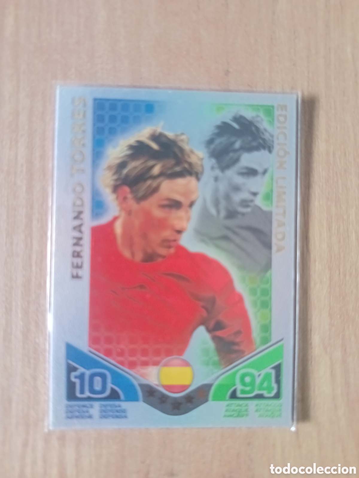 Cromos de f&uacute;tbol: Fernando torres MATCH ATTAX TOPPS MUNDIAL COPA DEL MUNDO WORLD CUP 2010 CARD TARJETA F&Uacute;TBOL