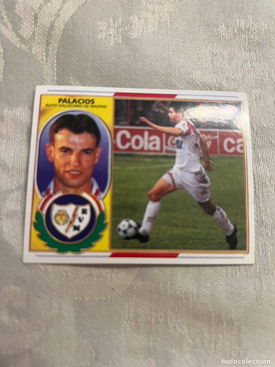 Cromos de f&uacute;tbol: PALACIOS RAYO VALLECANO SIN PEGAR EDICIONES ESTE 1996-97