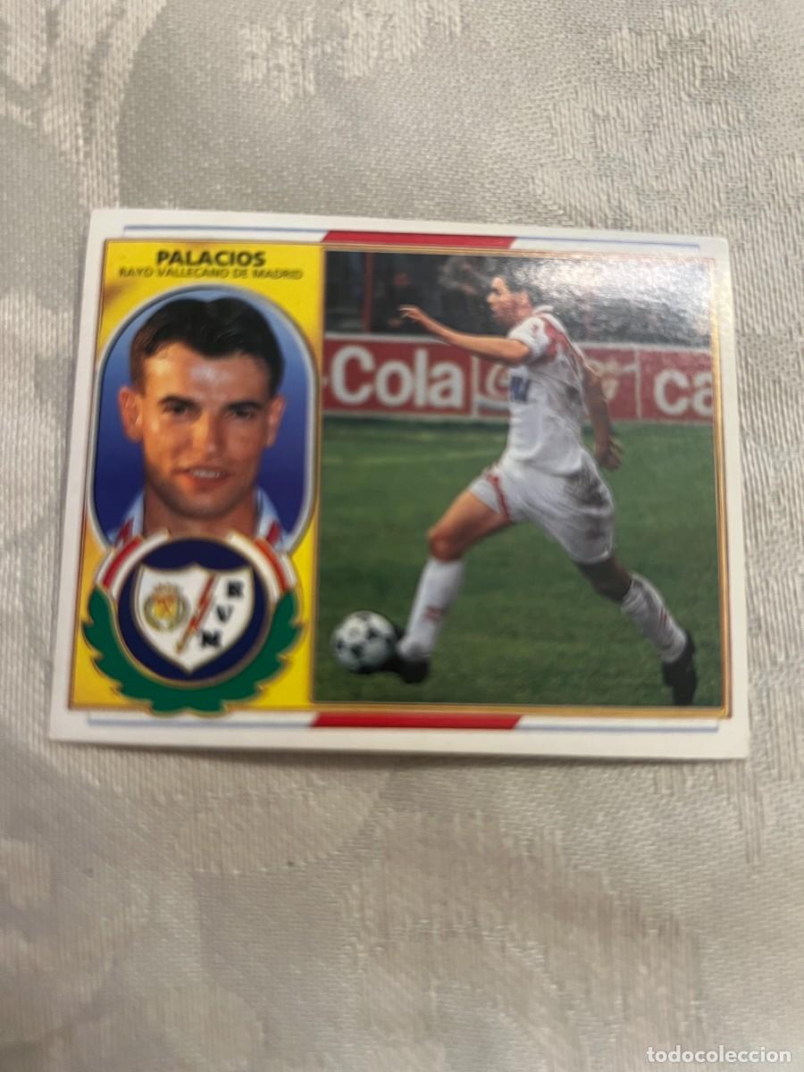 Cromos de f&uacute;tbol: PALACIOS RAYO VALLECANO SIN PEGAR EDICIONES ESTE 1996-97