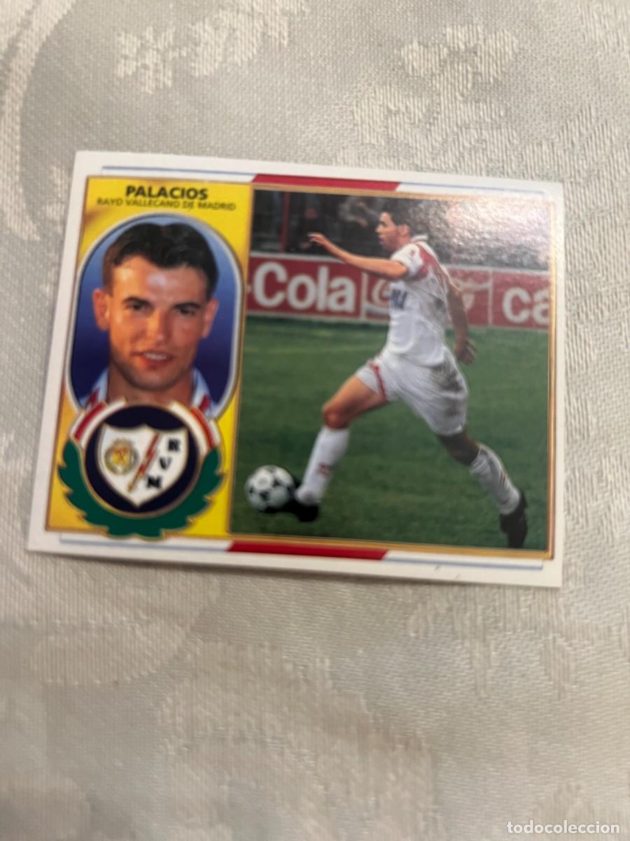 Cromos de f&uacute;tbol: PALACIOS RAYO VALLECANO SIN PEGAR EDICIONES ESTE 1996-97