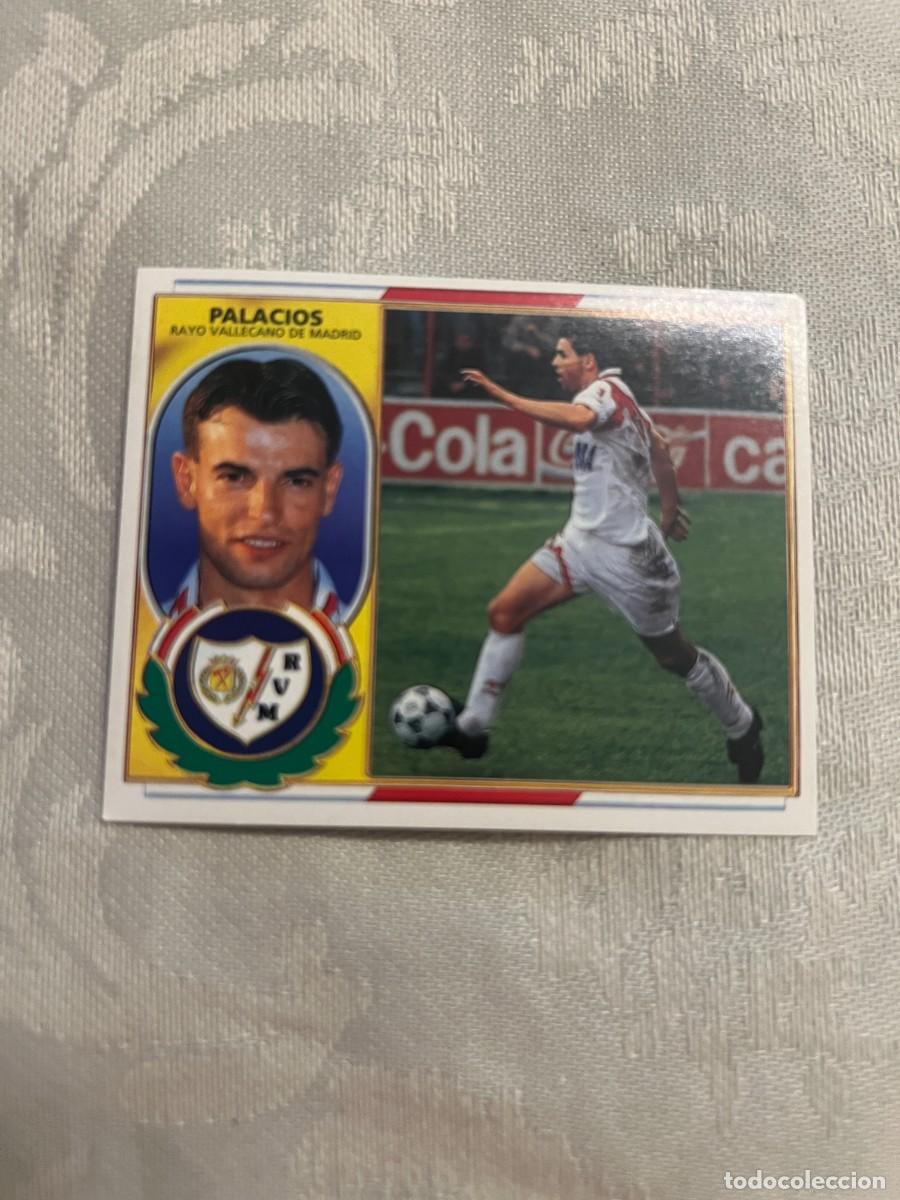Cromos de f&uacute;tbol: PALACIOS RAYO VALLECANO SIN PEGAR EDICIONES ESTE 1996-97