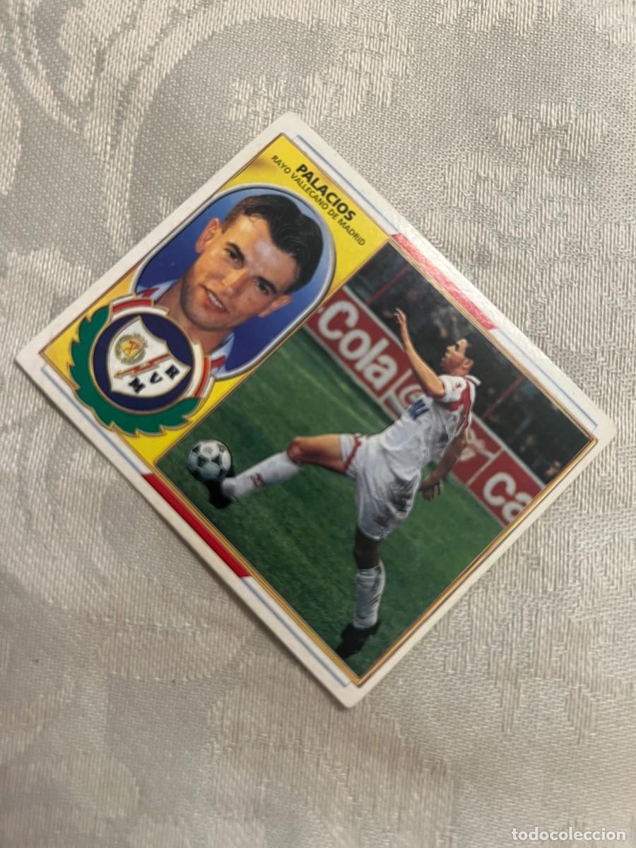 Cromos de f&uacute;tbol: PALACIOS RAYO VALLECANO SIN PEGAR EDICIONES ESTE 1996-97