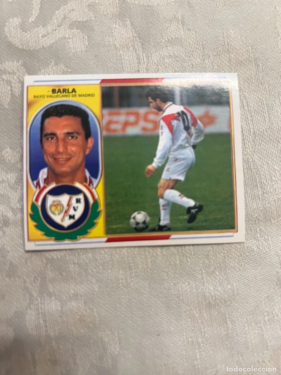Cromos de f&uacute;tbol: BARLA RAYO VALLECANO SIN PEGAR EDICIONES ESTE 1996-97