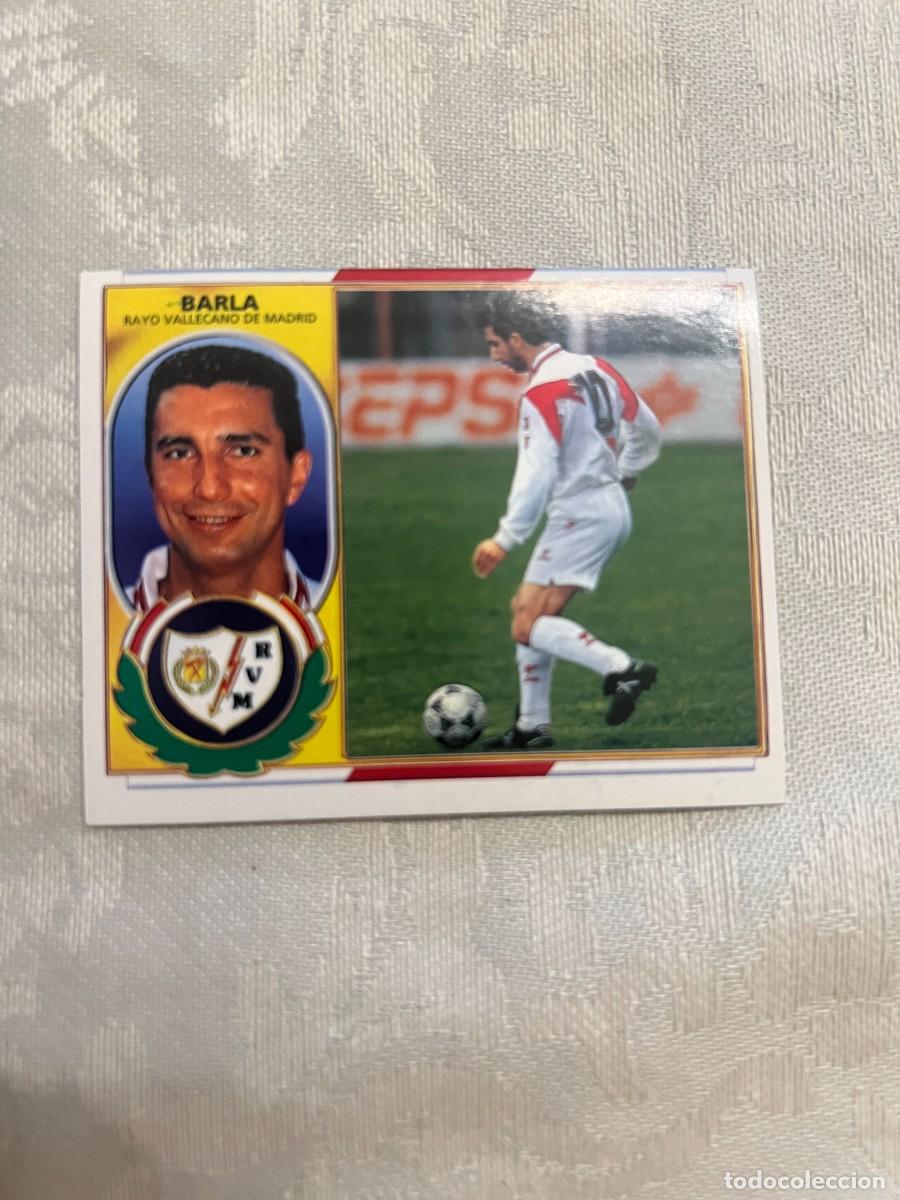 Cromos de f&uacute;tbol: BARLA RAYO VALLECANO SIN PEGAR EDICIONES ESTE 1996-97