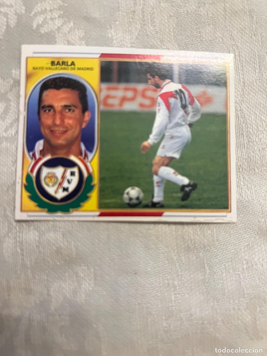 Cromos de f&uacute;tbol: BARLA RAYO VALLECANO SIN PEGAR EDICIONES ESTE 1996-97