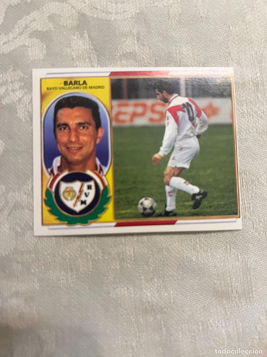Cromos de f&uacute;tbol: BARLA RAYO VALLECANO SIN PEGAR EDICIONES ESTE 1996-97