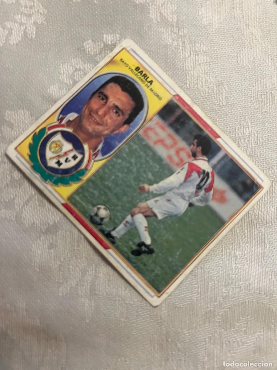 Cromos de f&uacute;tbol: BARLA RAYO VALLECANO SIN PEGAR EDICIONES ESTE 1996-97