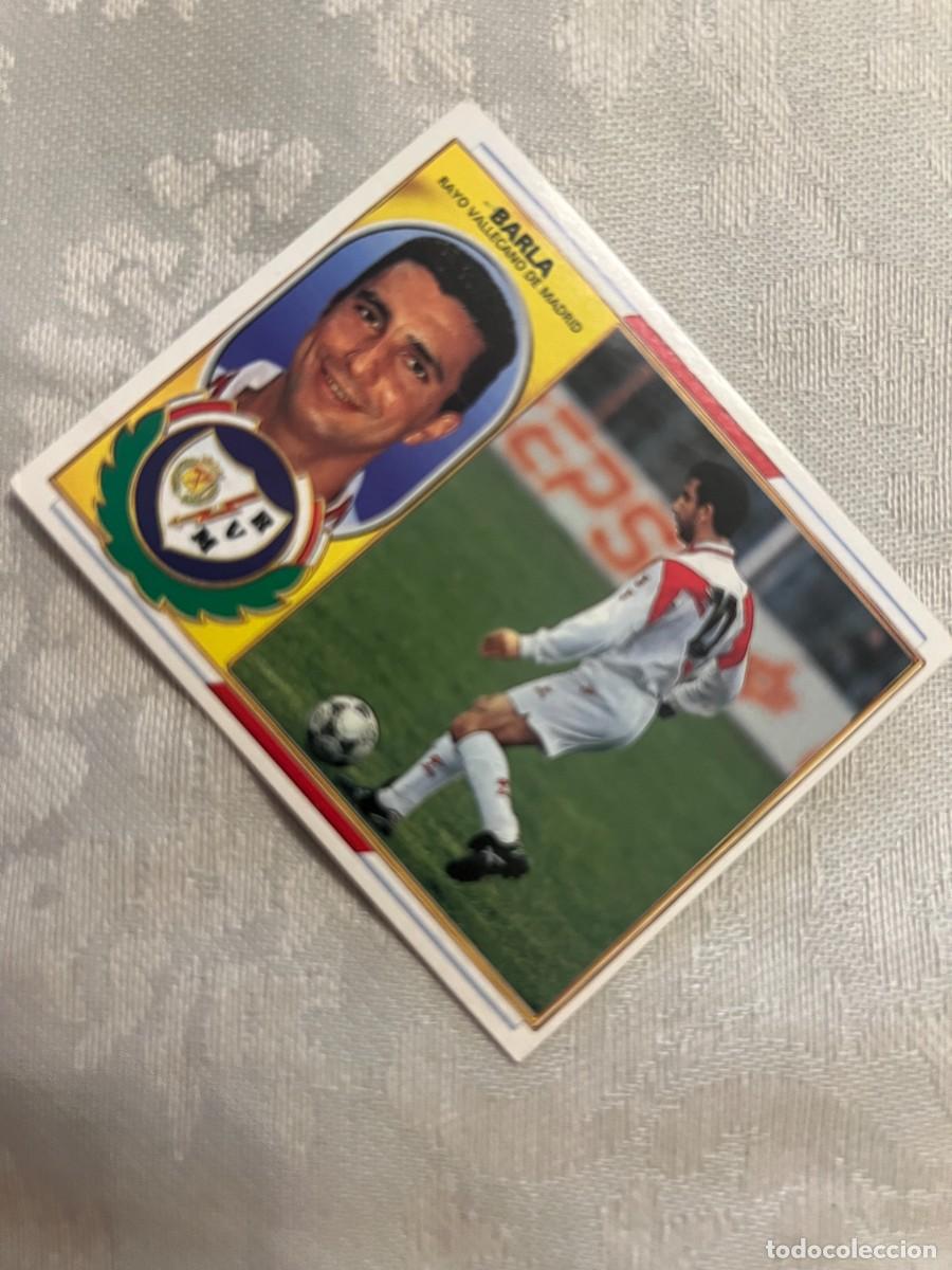 Cromos de f&uacute;tbol: BARLA RAYO VALLECANO SIN PEGAR EDICIONES ESTE 1996-97