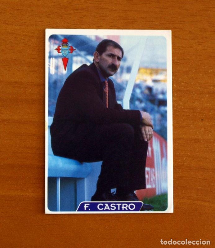 Cromos de f&uacute;tbol: Celta de Vigo - N&ordm; 218 Fernando Castro -Error-&Uacute;ltima Hora-Las Fichas Liga 95-96-1995-1996 Mundicromo