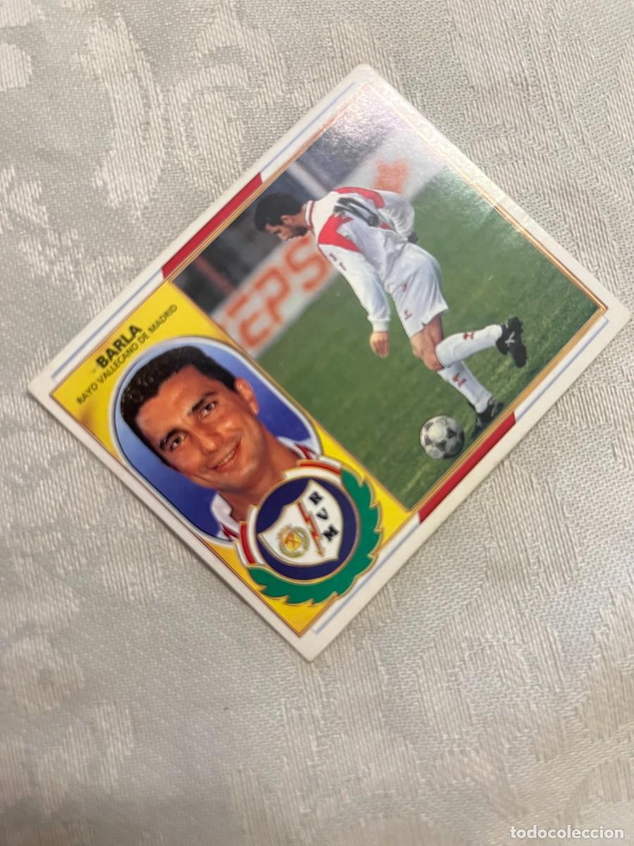 Cromos de f&uacute;tbol: BARLA RAYO VALLECANO SIN PEGAR EDICIONES ESTE 1996-97