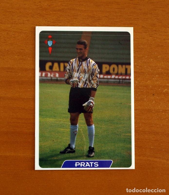 Fu&szlig;ball-Sticker: Celta de Vigo - N&ordm; 220 Prats -Las Fichas de la Liga 95-96-1995-1996 Mundicromo