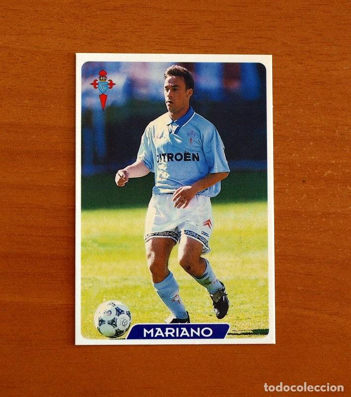 Fu&szlig;ball-Sticker: Celta de Vigo - N&ordm; 221 Mariano -Las Fichas de la Liga 95-96-1995-1996 Mundicromo