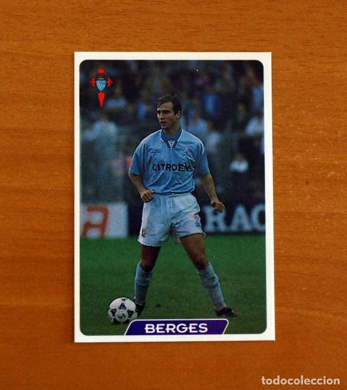 Cromos de f&uacute;tbol: Celta de Vigo - N&ordm; 224 Berges -Las Fichas de la Liga 95-96-1995-1996 Mundicromo