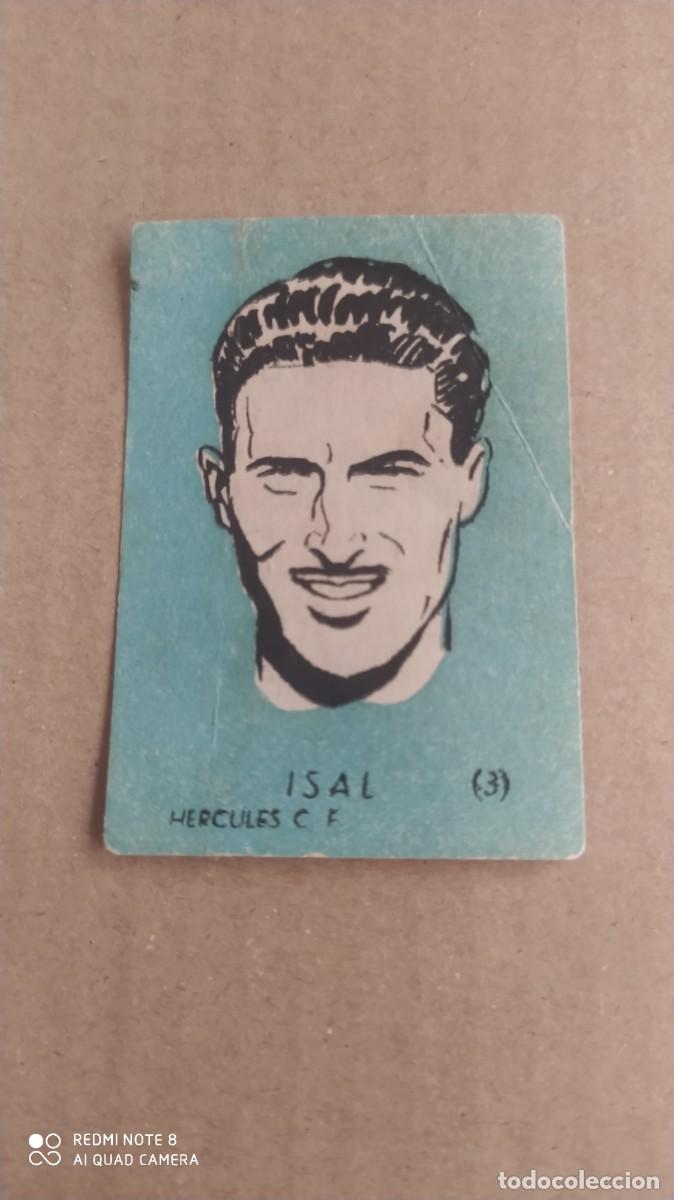 Cromos de f&uacute;tbol: HERCULES 3 ISAL - DINAMICO 1951 1952 -51 52 - CHOCOLATES EL LINCE Y MADAM , F
