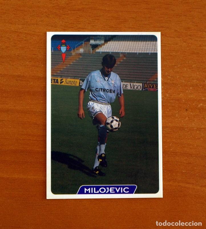 Cromos de f&uacute;tbol: Celta de Vigo - N&ordm; 232 Milojevic -Las Fichas de la Liga 95-96-1995-1996 Mundicromo