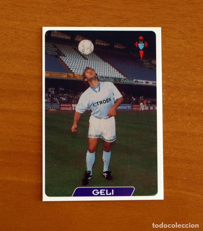 Cromos de f&uacute;tbol: Celta de Vigo - N&ordm; 233 Geli -Las Fichas de la Liga 95-96-1995-1996 Mundicromo