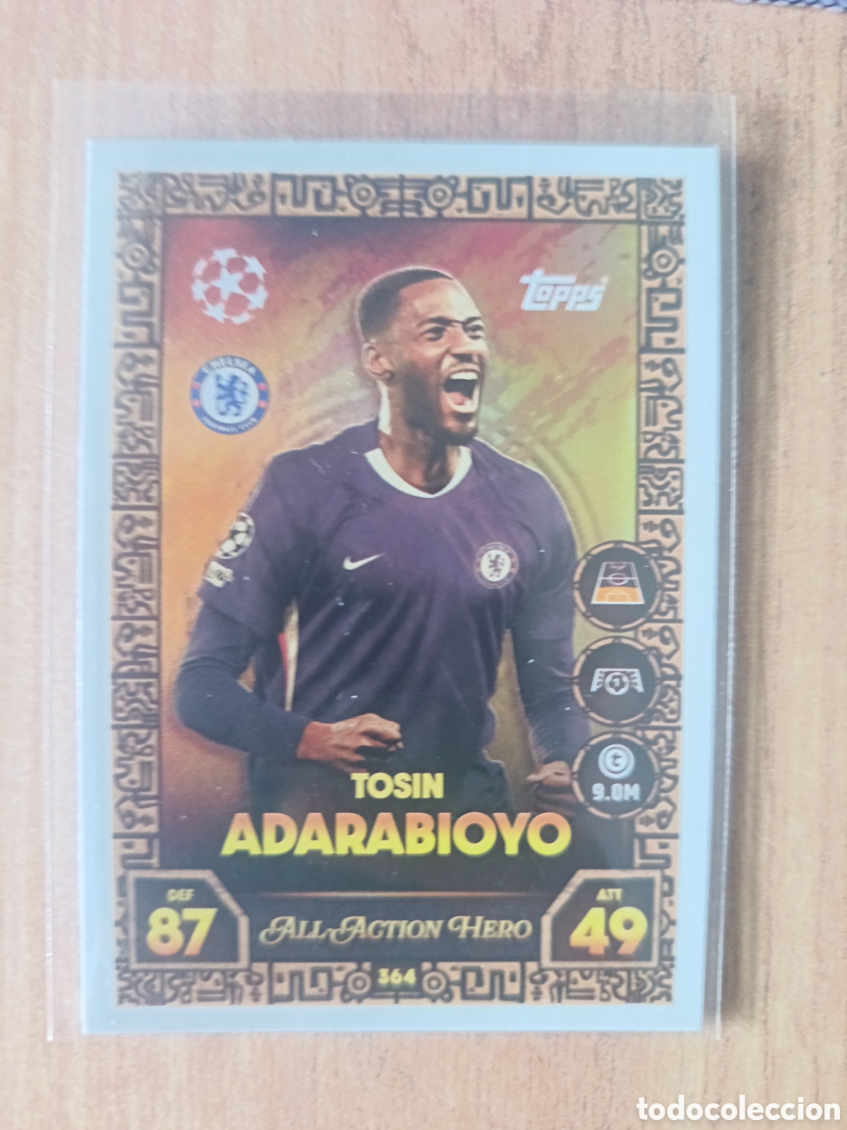 Cromos de f&uacute;tbol: 364 Adarabioyo Topps Match Attax 2025 2026 - All Action Hero