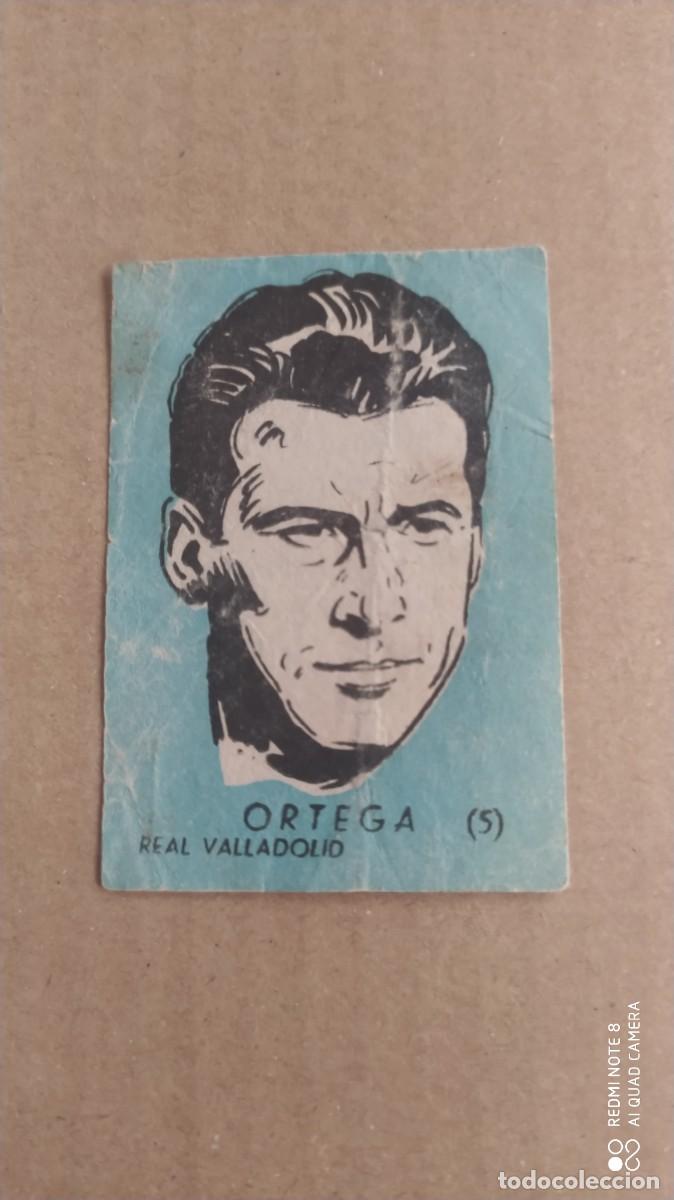 Cromos de f&uacute;tbol: VALLADOLID 5 ORTEGA - DINAMICO 1951 1952 -51 52 - CHOCOLATES EL LINCE Y MADAM , F