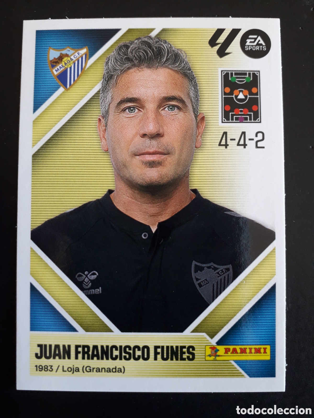 Football Stickers: JUAN FRANCISCO FUNES, M&Aacute;LAGA N&deg; 2 ED ESTE 2026 2027 26 27 SIN PEGAR PEDIDO M&Iacute;NIMO 3&euro;