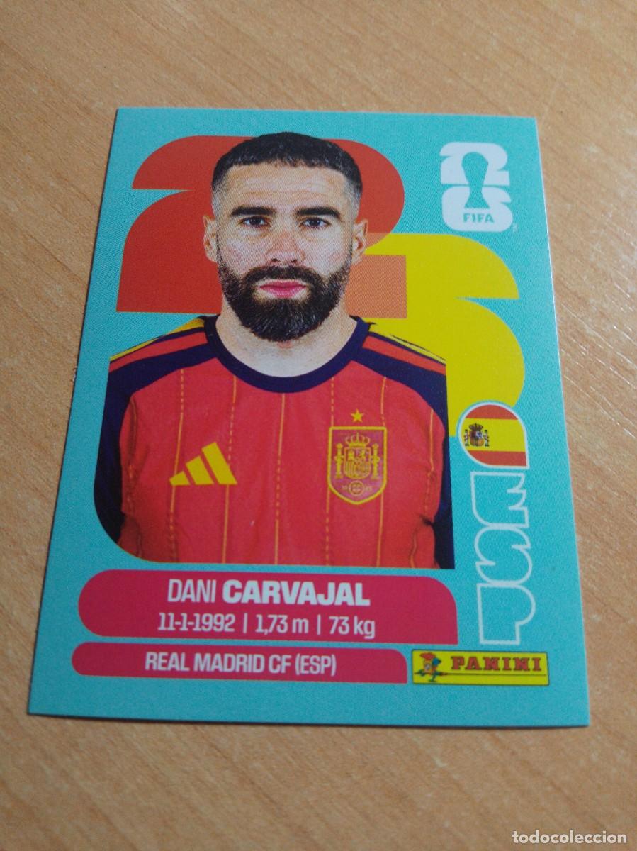 Cromos de f&uacute;tbol: DANI CARVAJAL ESPA&Ntilde;A ESP 7 MUNDIAL FIFA WORLD CUP 2026 26 PANINI STICKERS NUEVO