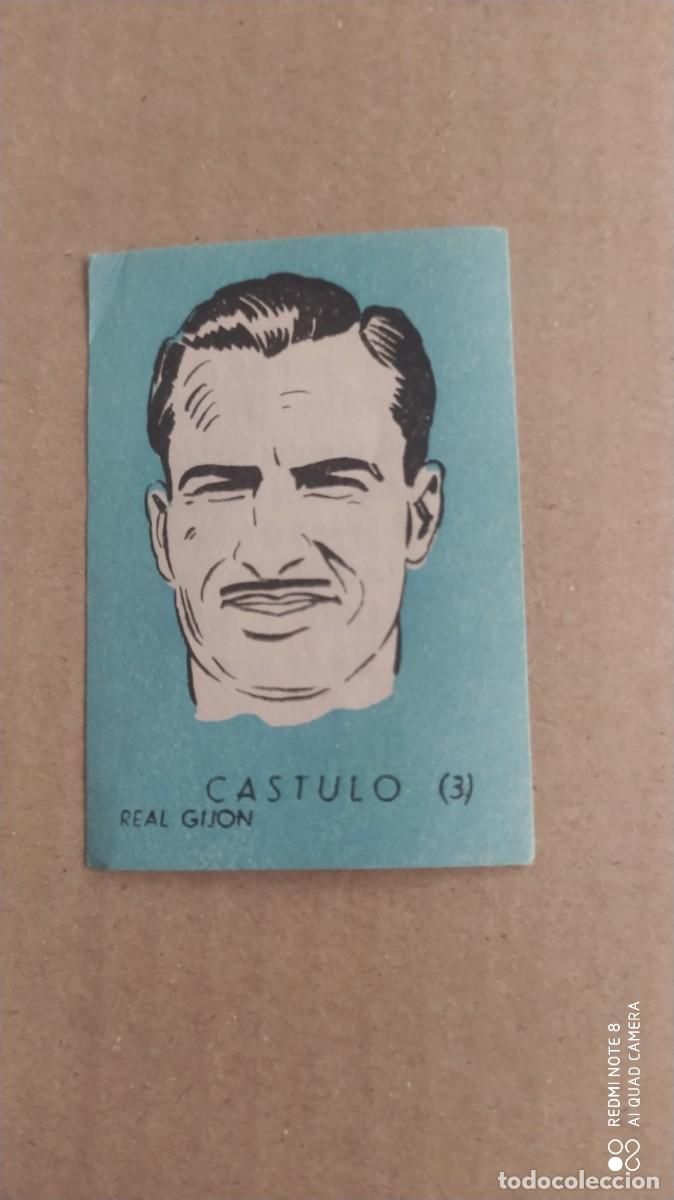 Cromos de f&uacute;tbol: SPORTING DE GIJON 3 CASTULO - DINAMICO 1951 1952 -51 52 - CHOCOLATES EL LINCE Y MADAM , F