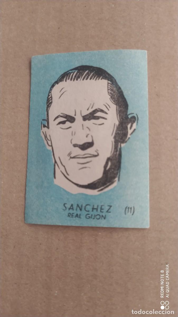 Cromos de f&uacute;tbol: SPORTING DE GIJON 11 SANCHEZ - DINAMICO 1951 1952 -51 52 - CHOCOLATES EL LINCE Y MADAM , F