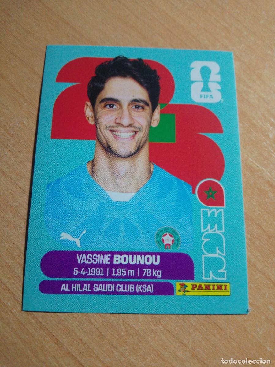 Cromos de f&uacute;tbol: BOUNOU MARRUECOS MAR 2 MUNDIAL FIFA WORLD CUP 2026 26 PANINI STICKERS NUEVO
