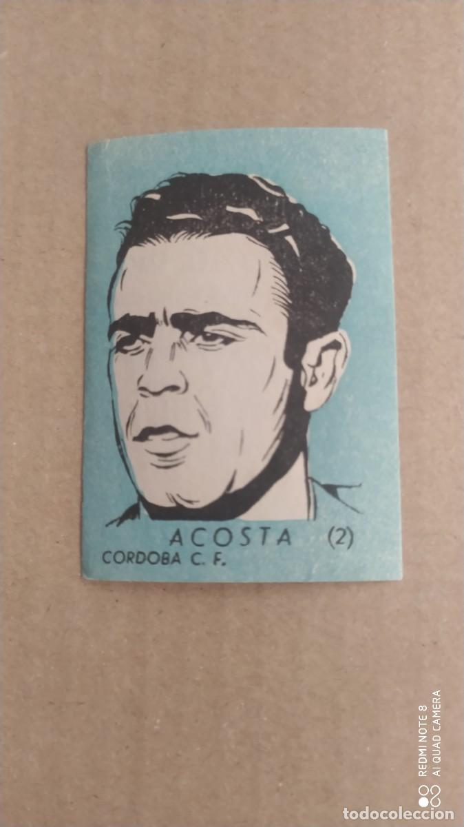 Cromos de f&uacute;tbol: CORDOBA 2 ACOSTA - DINAMICO 1951 1952 -51 52 - CHOCOLATES EL LINCE Y MADAM , F