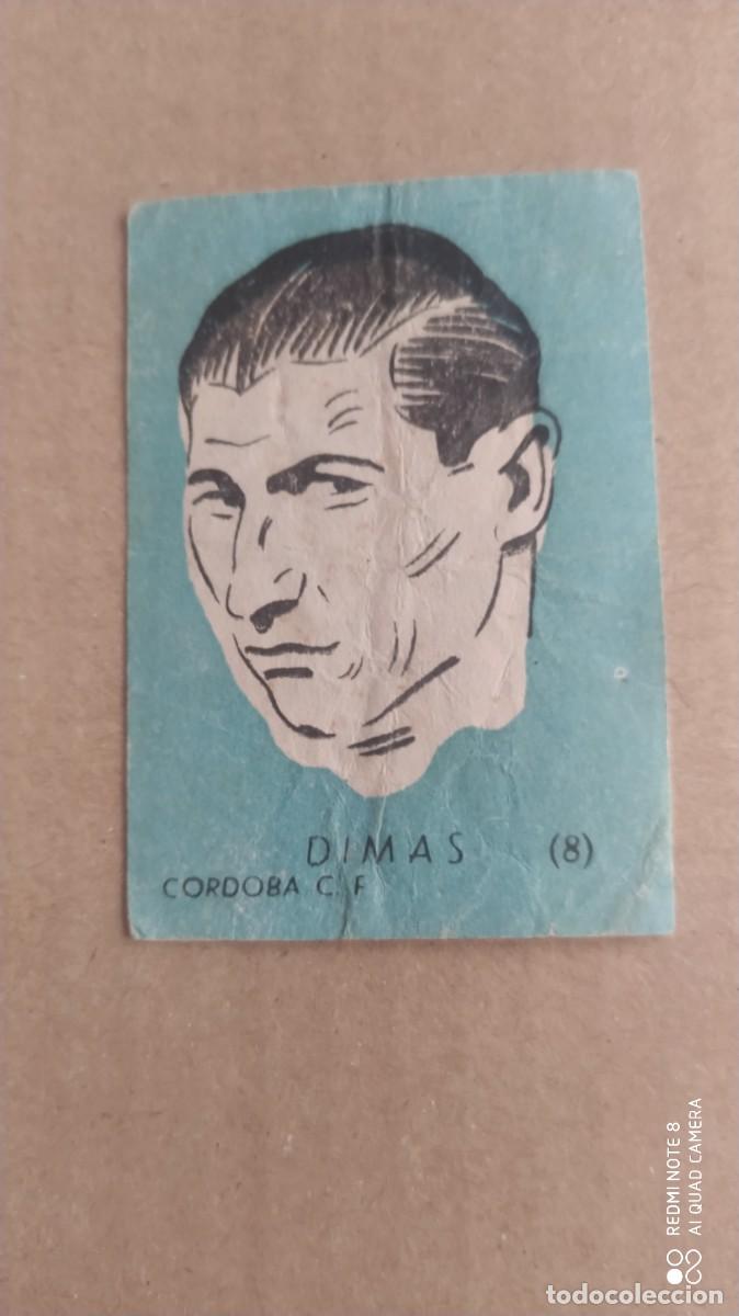 Fu&szlig;ball-Sticker: CORDOBA 8 DIMAS - DINAMICO 1951 1952 -51 52 - CHOCOLATES EL LINCE Y MADAM , F